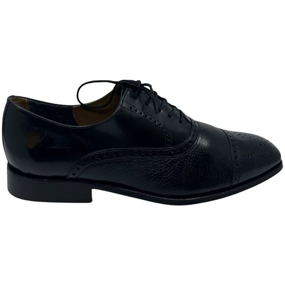 Florsheim Imperial Bio Comfort Mens Shoes Black Leather Oxfords 10D 12031 Preown